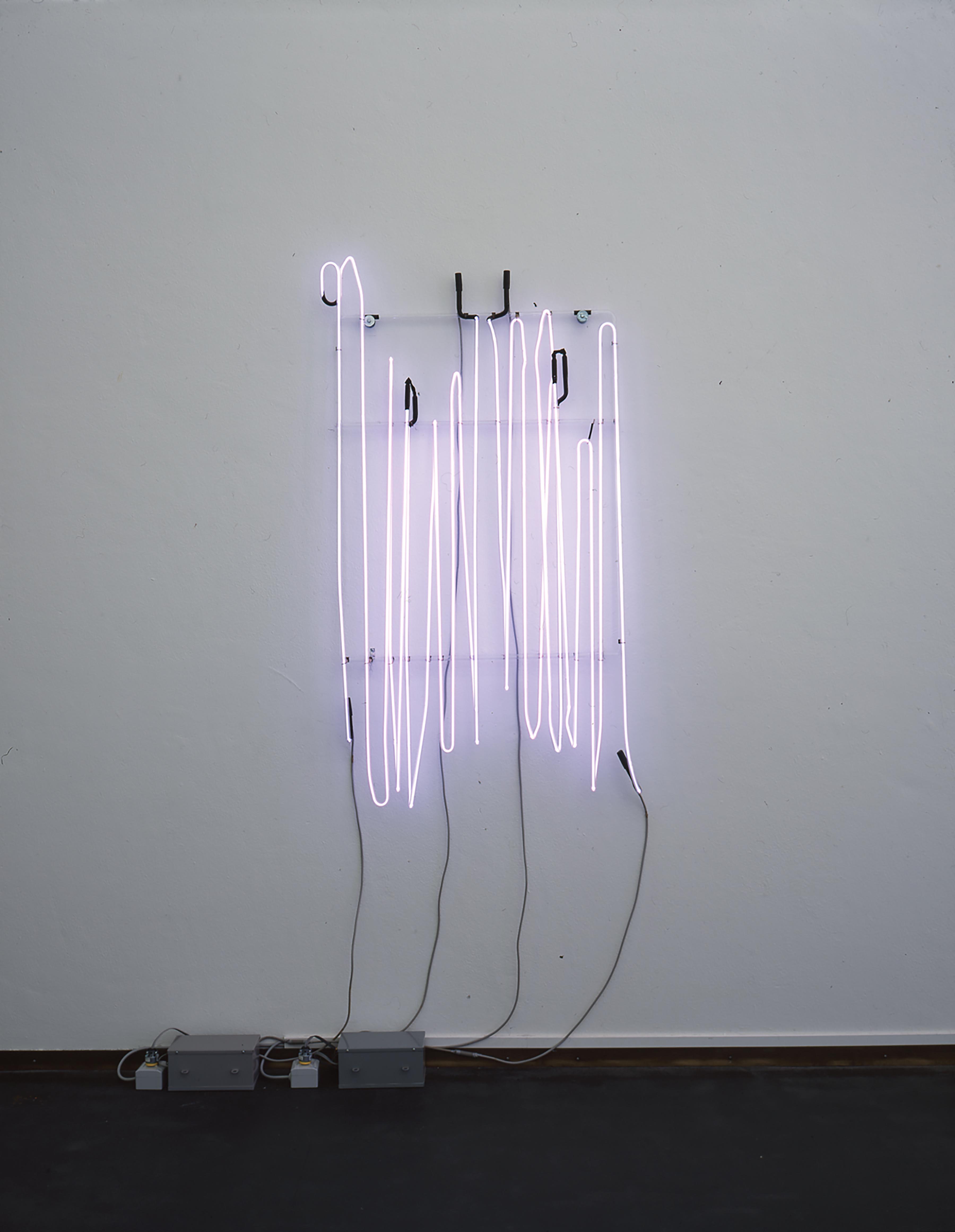 Bruce Nauman, My Last Namen Exaggerated Fourteen Times Vertically, 1967